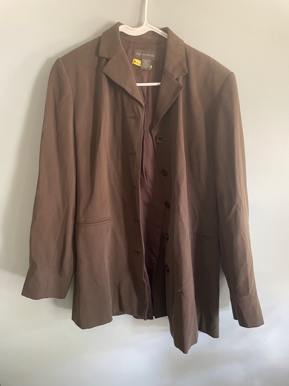 Banana Republic Men's Brown Trench Coat